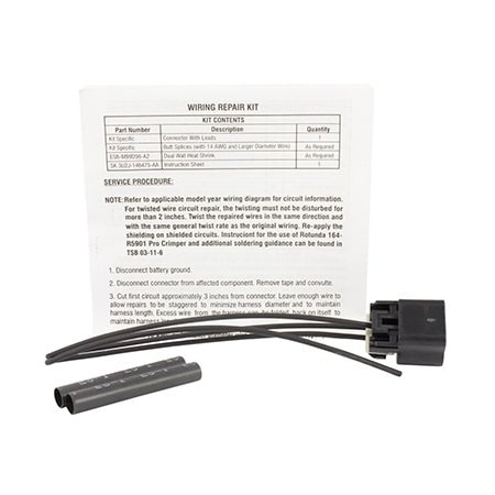 Motorcraft Wire Assembly, Wpt1101 WPT1101